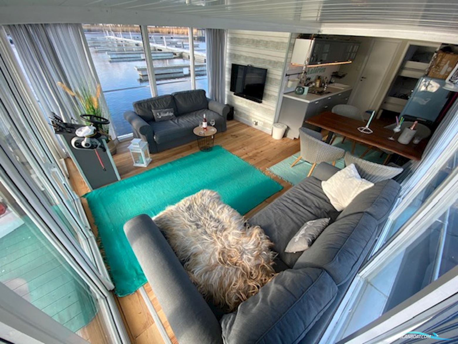 Einzelbau Hausboot