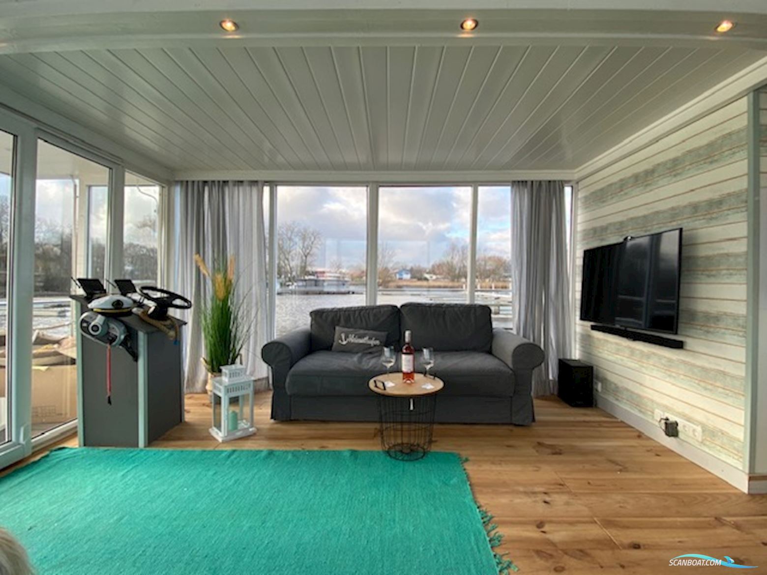 Einzelbau Hausboot