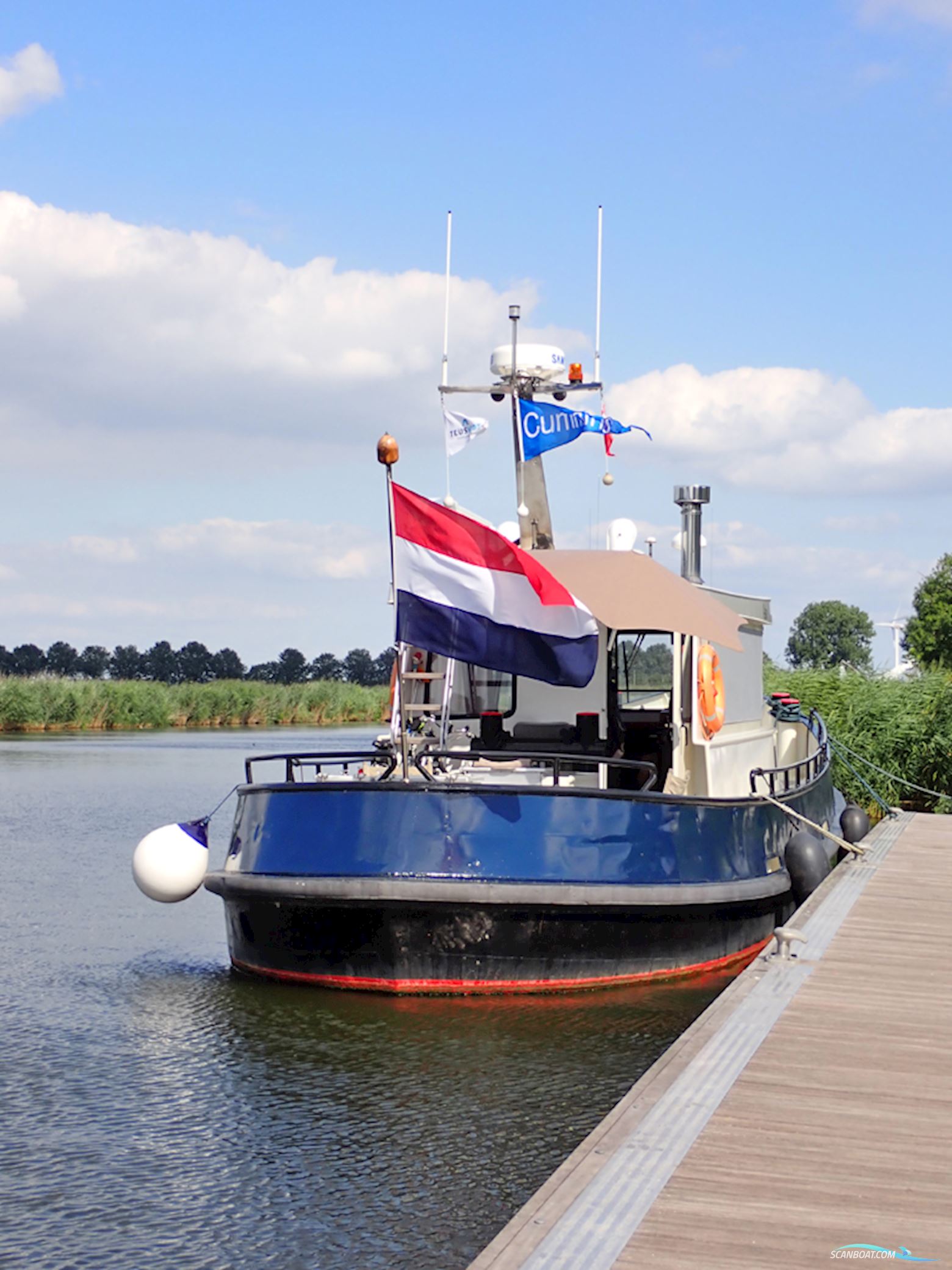 ex Patrouille vaartuig / Varend Woonschip 18.26 met UBC