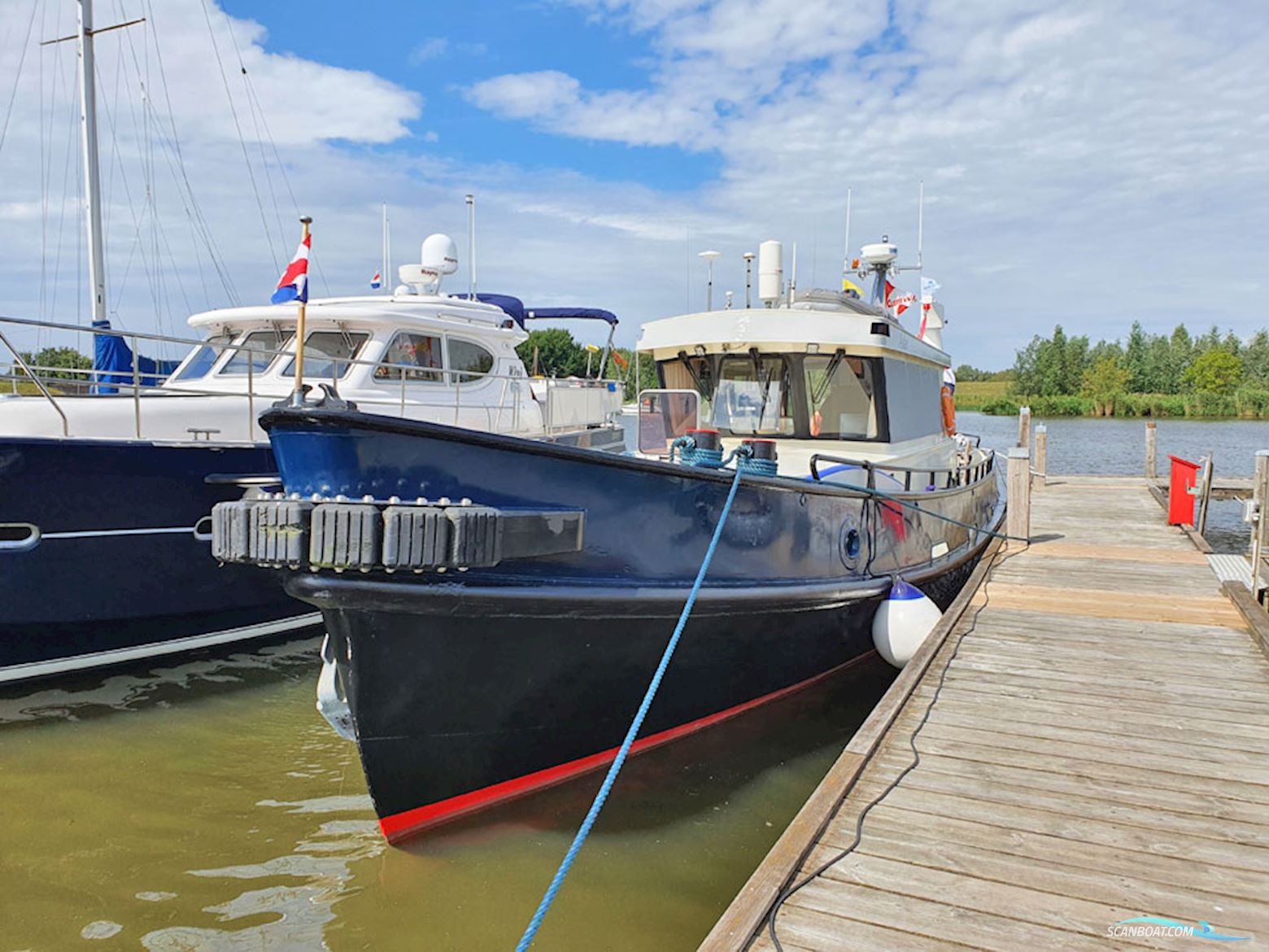 ex Patrouille vaartuig / Varend Woonschip 18.26 met UBC
