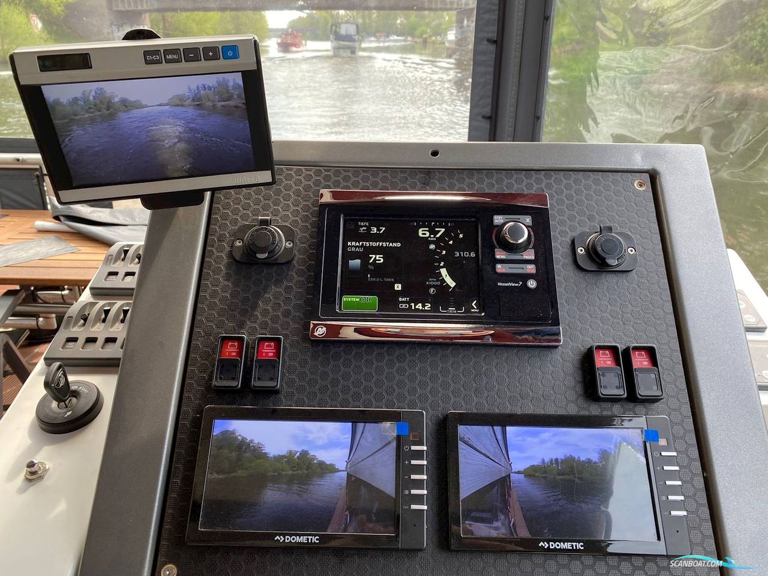 Exklusives Hausboot