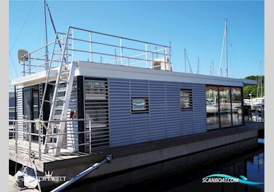 Floating House Hausboot Floating 44 Hus- / Bobåt / Flodbåd 2014, Tyskland