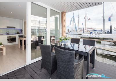 Hausboot 3X Anlageobjekt Hus- / Bobåt / Flodbåd 2015, med 3 Hausboote, Investorenmodell motor, Tyskland