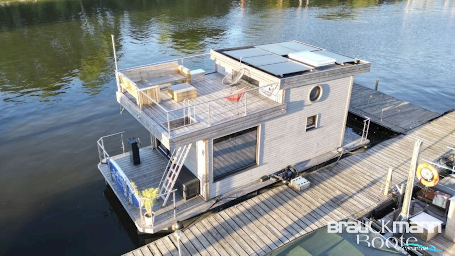 Hausboot-Manufaktur Tiny 46 Hus- / Bobåt / Flodbåd 2025, med Honda motor, Tyskland
