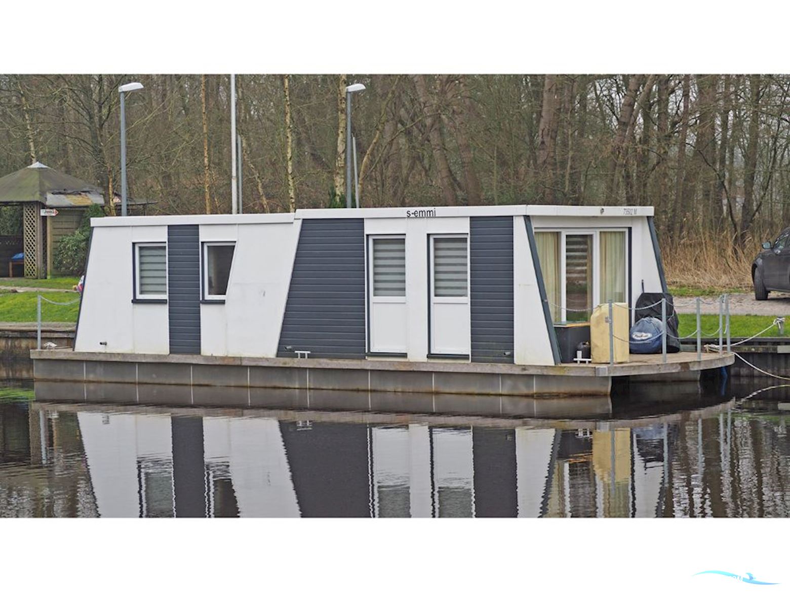 Houseboat 1250 Hus- / Bobåt / Flodbåd 2019, med Mercury motor, Tyskland