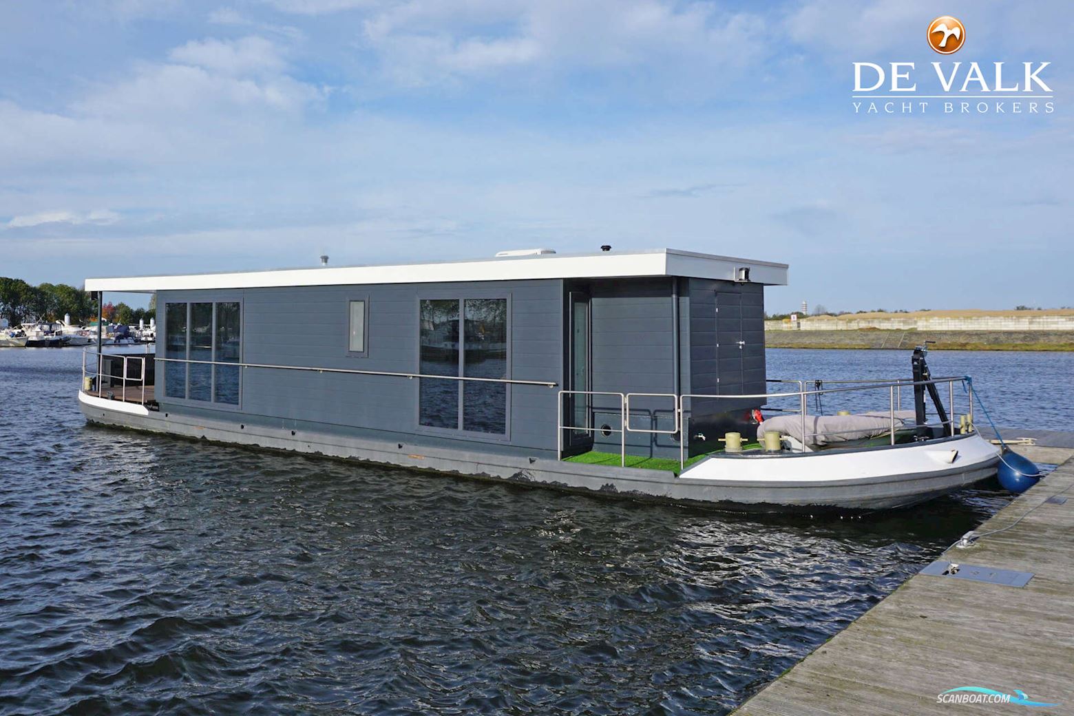 Houseboat 19.50 Meter Hus- / Bobåt / Flodbåd 2020, med John Deere motor, Holland