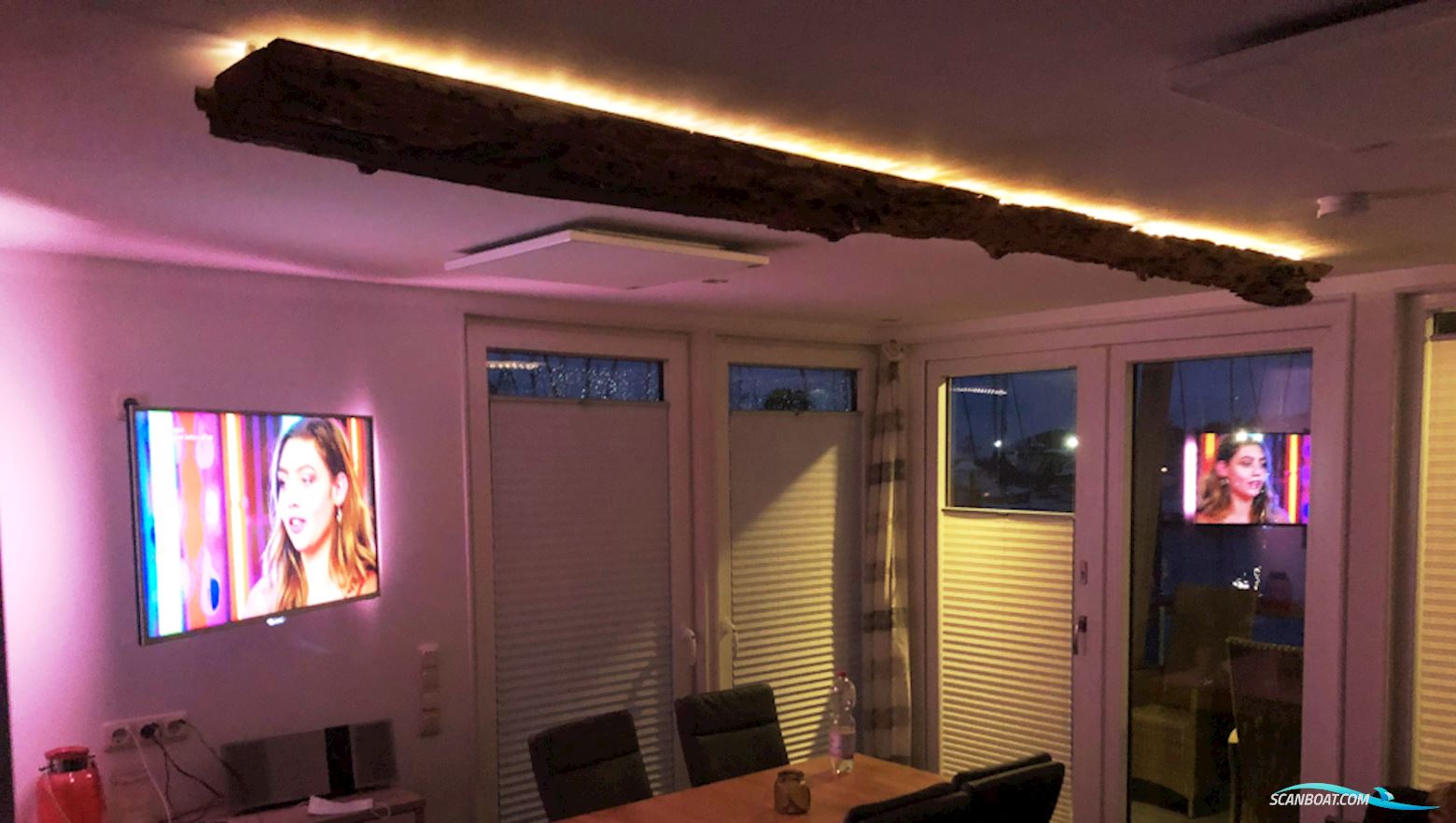 Houseboat Under Dock 18