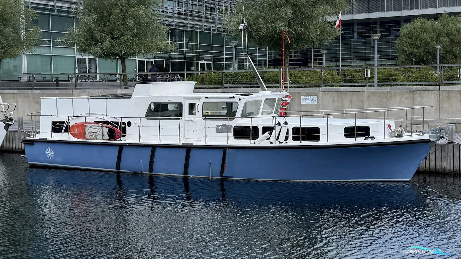 Husbåd i Tuborg Havn Hus- / Bobåt / Flodbåd 1969, med Detroit Diesel motor, Danmark