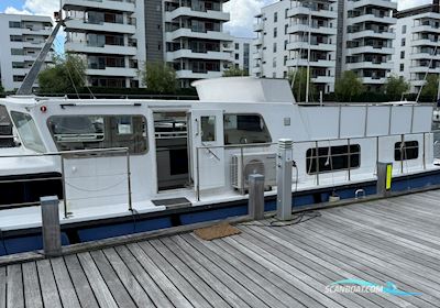 Husbåd i Tuborg Havn Hus- / Bobåt / Flodbåd 1969, med Detroit Diesel motor, Danmark