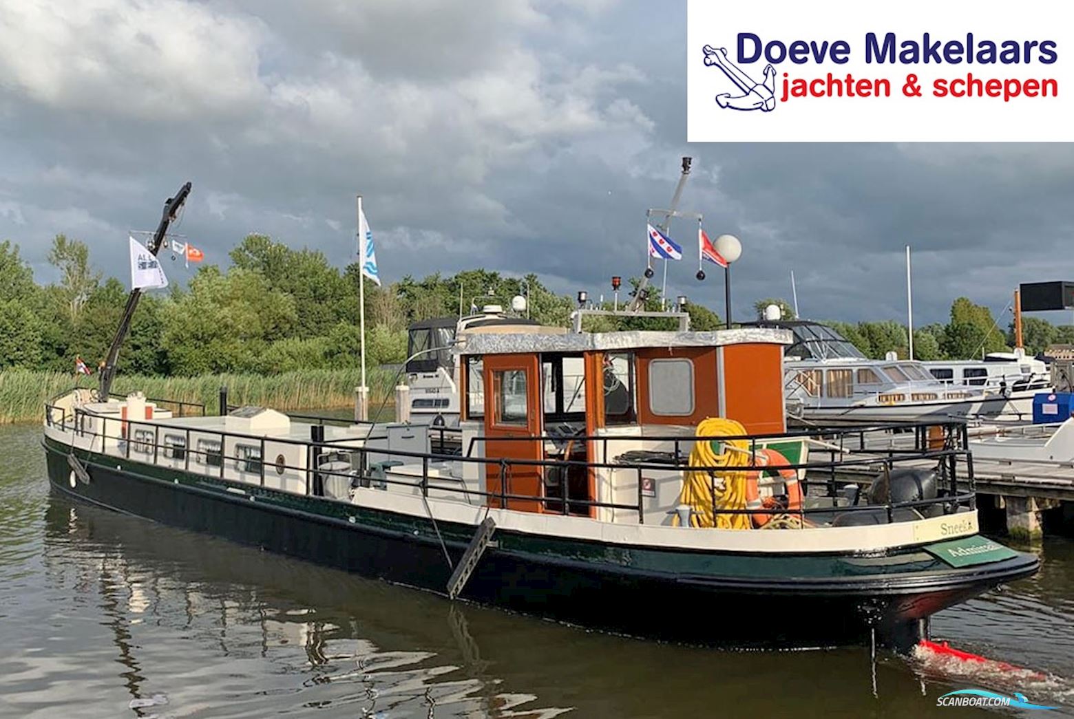 Luxe Motor 21.09 Met Cbb Hus- / Bobåt / Flodbåd 1914, med Daf<br />DK1160 motor, Holland