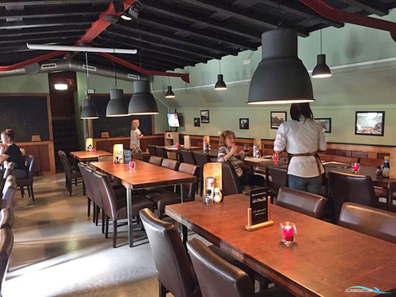 Restaurantschip 96 zitplaatsen