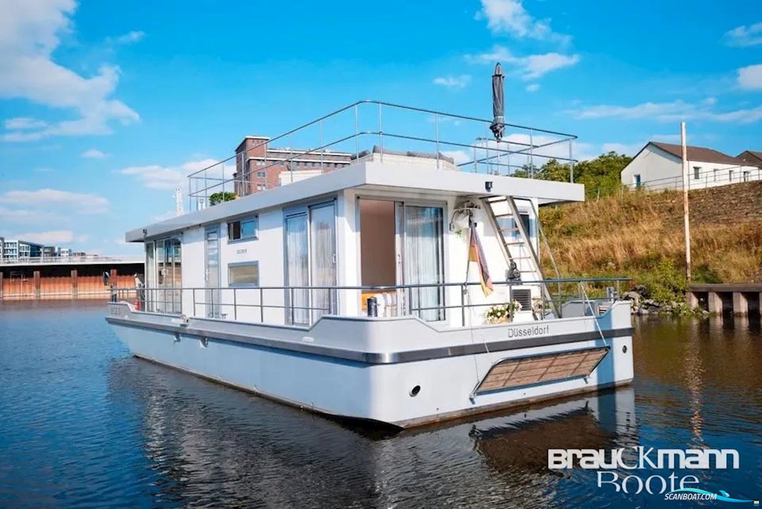 Scheepsreparatie Friesland BV Cruising Home Traveller XL Srf Hus- / Bobåt / Flodbåd 2017, med John Deere motor, Tyskland