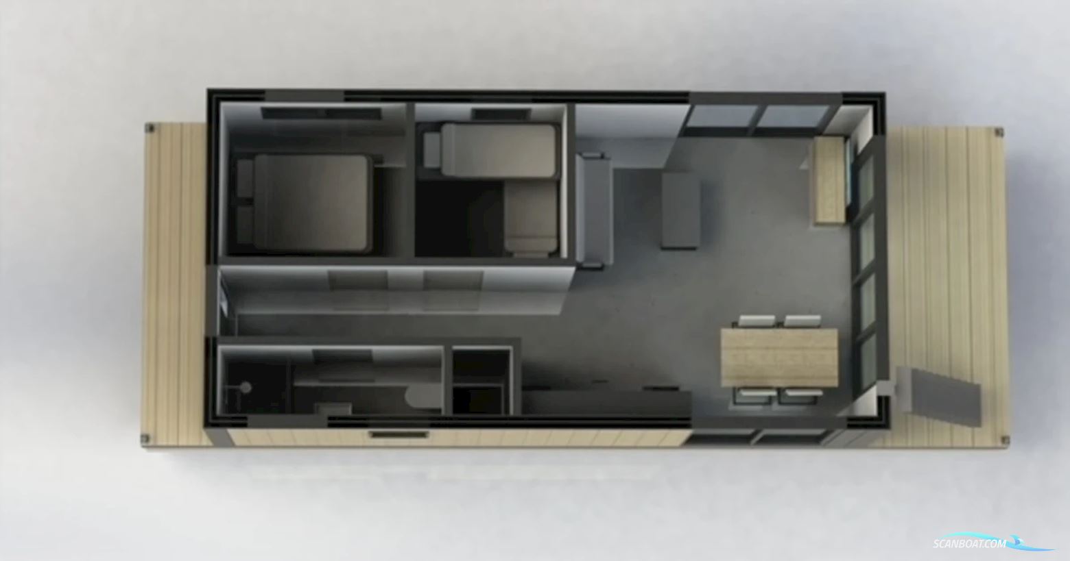 SL Houseboat Kerkdriel Inclusief Ligplaats