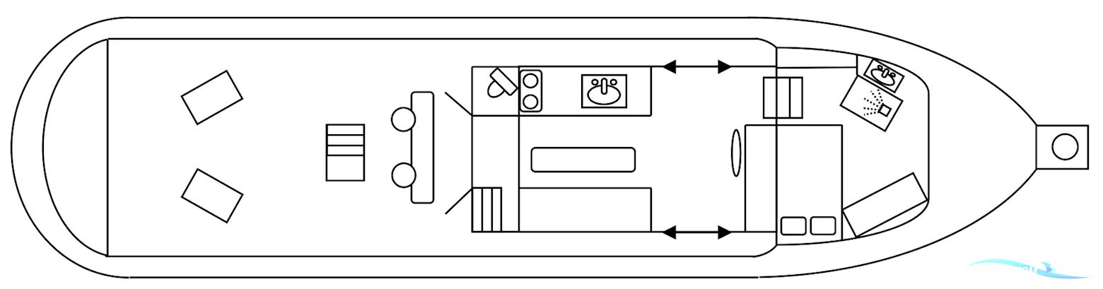 Sleep / Duwboot 15.42 met CBB