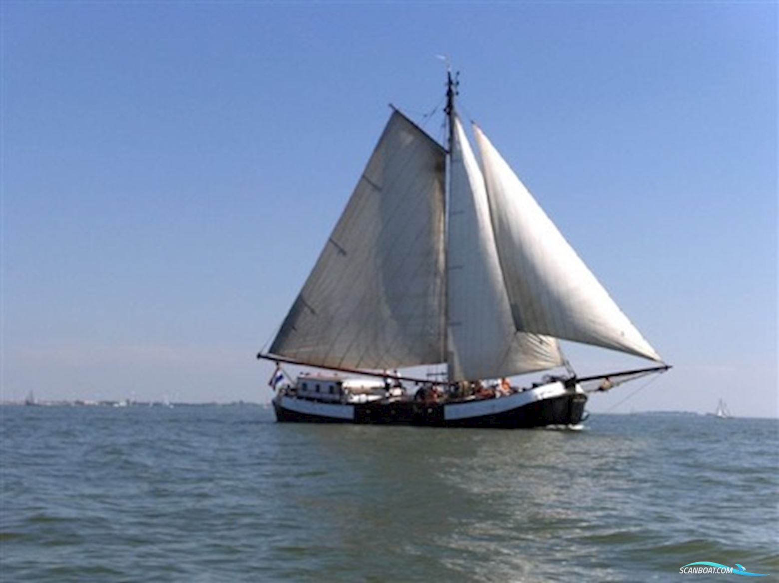 Tjalk Woonschip, Bedrijfsschip Hus- / Bobåt / Flodbåd 1901, med Mercedes motor, Holland