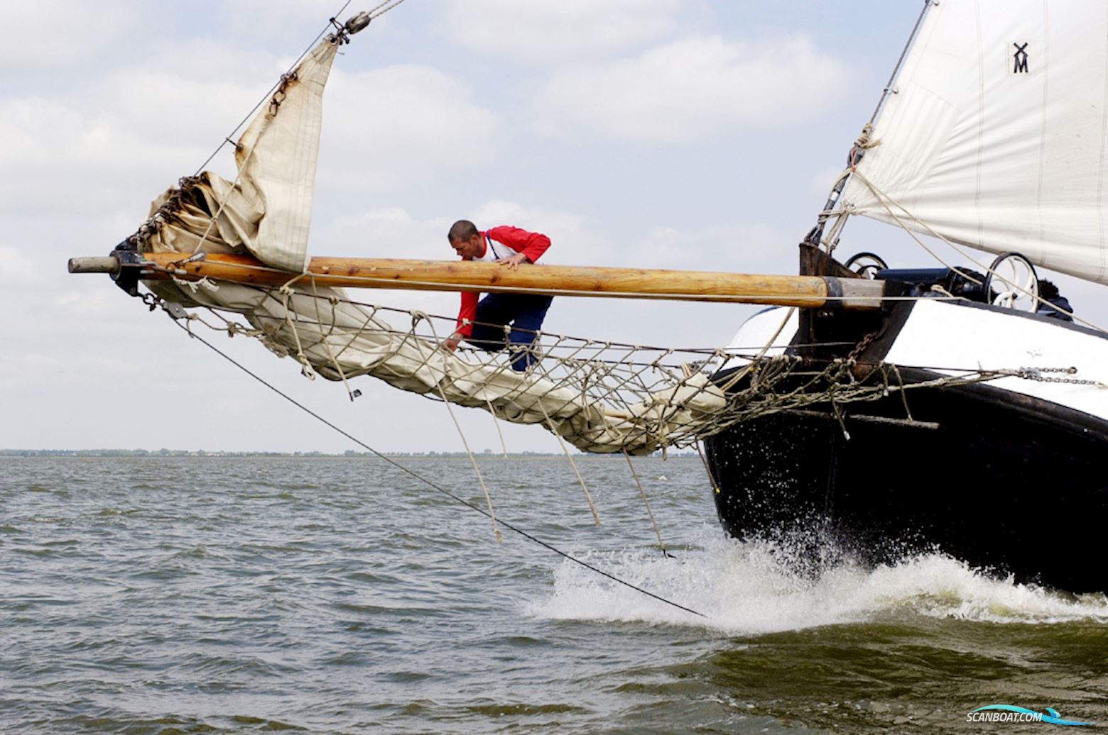 Tjalk Woonschip, Bedrijfsschip