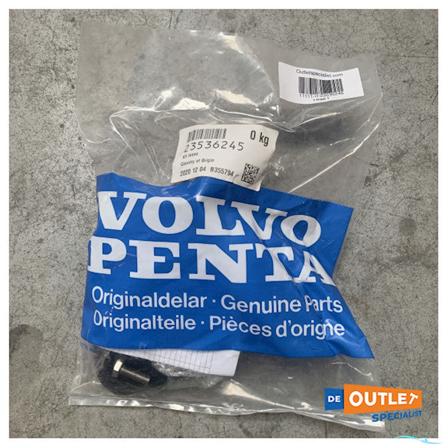 Volvo Penta Exhaust Block-Off Kit For Krikasset - 23536245