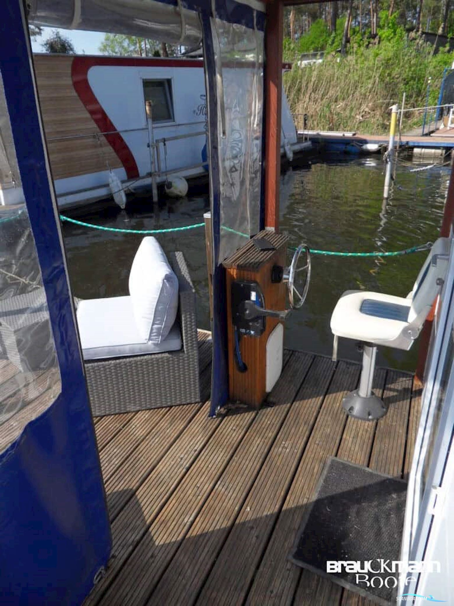 Werft Plaue Hausboot