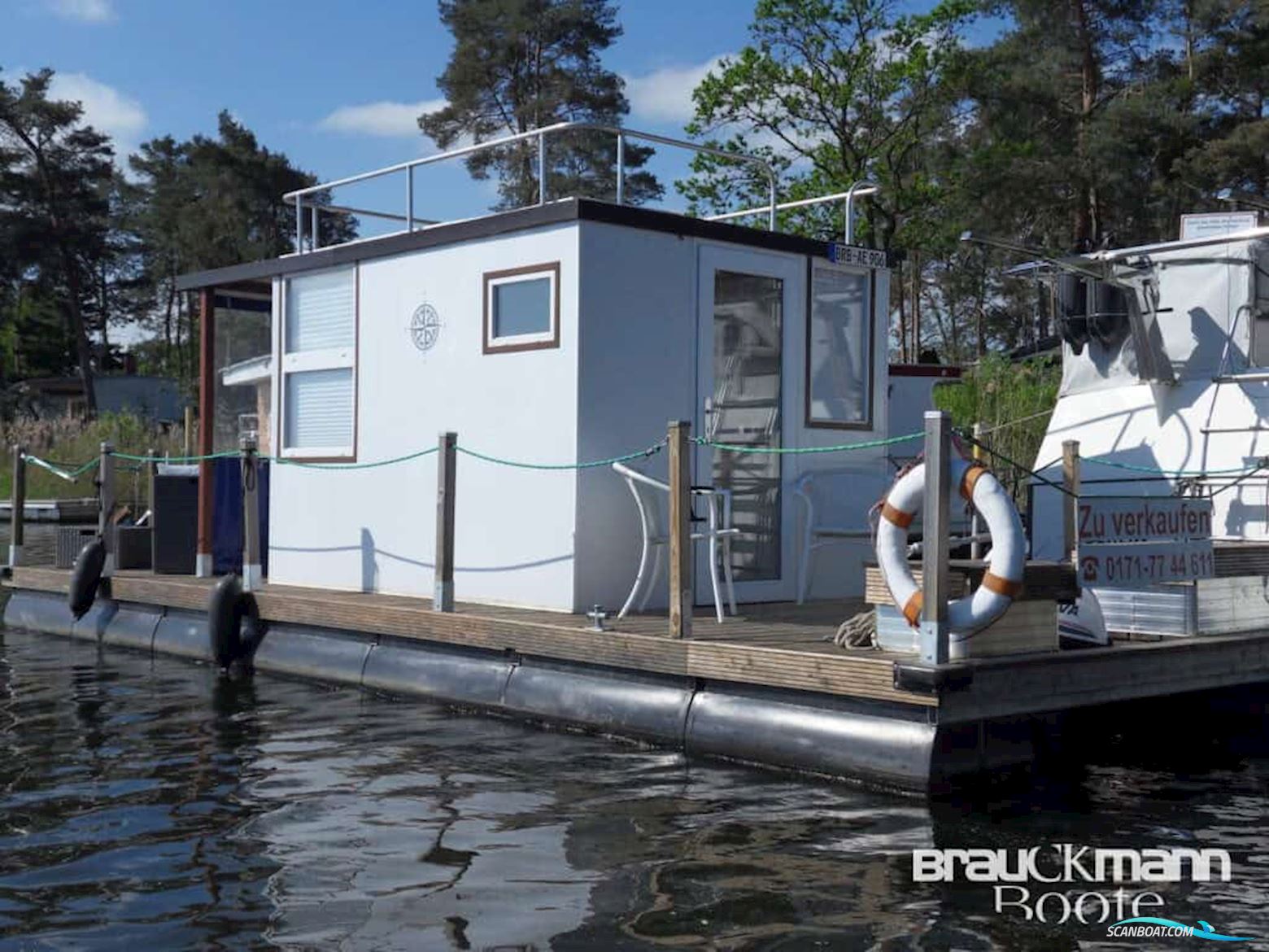 Werft Plaue Hausboot