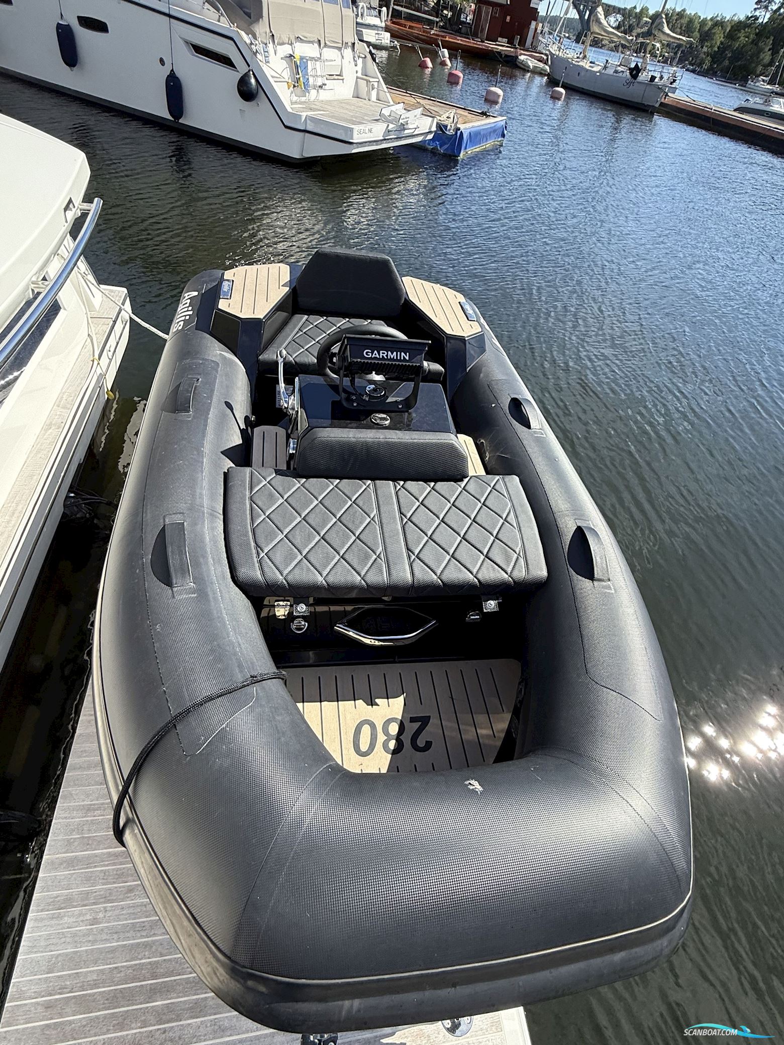 Agilis Jet Tender 280 Inflatable / Rib 2024, with Rotax engine, Sweden
