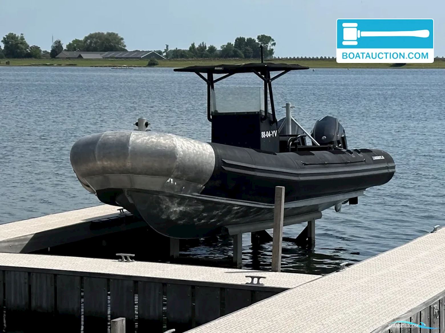 Alunautic RB800 Inflatable / Rib 2007, with Evinrude engine, The Netherlands