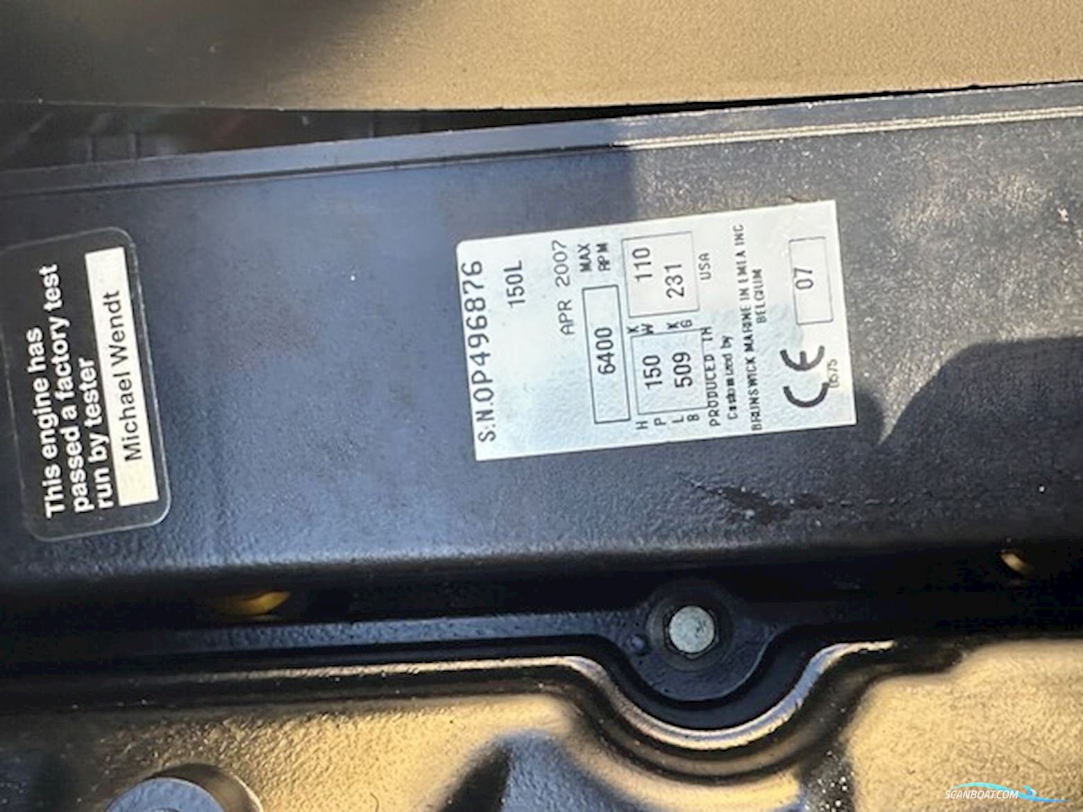 Avon Adventure 620 Med Mercury 150 HK Verado – Kun 147,5 Timer – Inkl. Brenderup Trailer