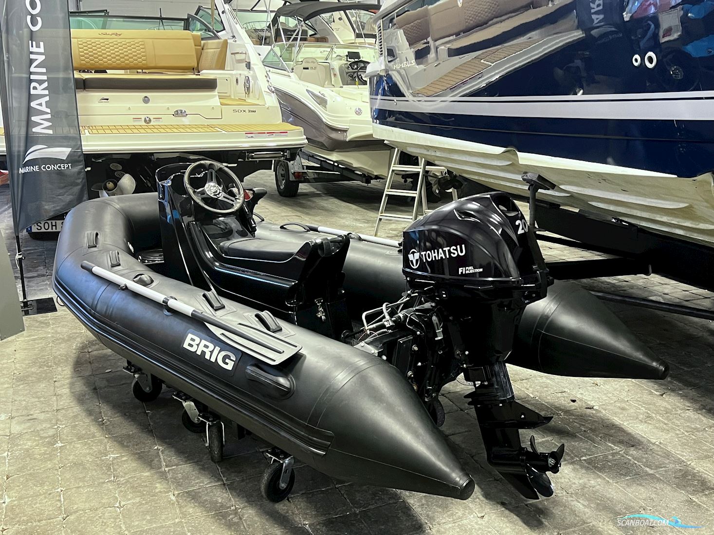 Brig 330S Inflatable / Rib 2019, with Tohatsu 20hk engine, Sweden