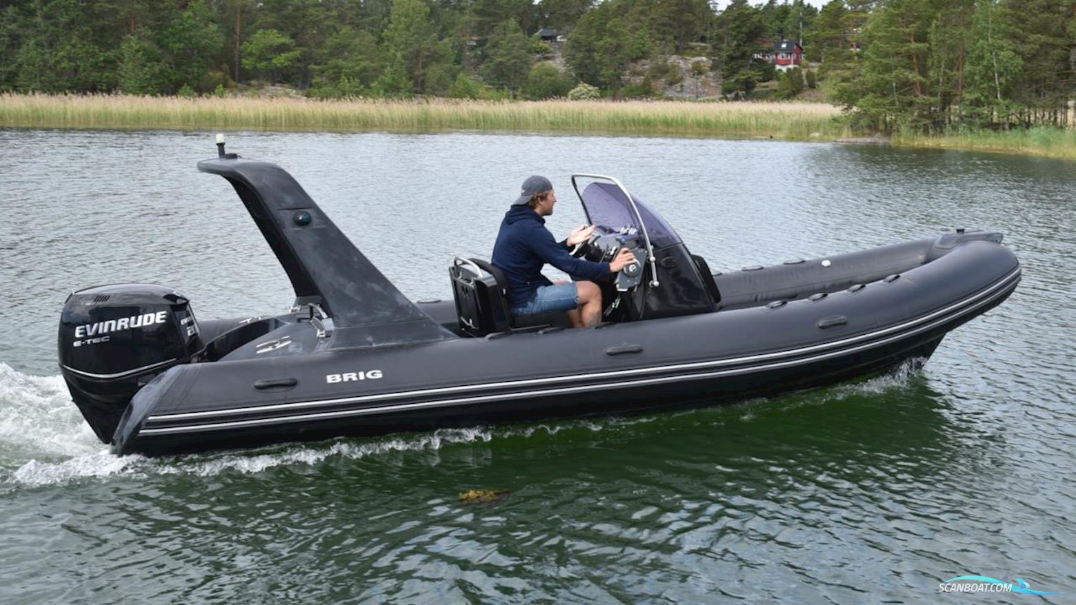Brig Eagle 650 Inflatable / Rib 2011, with Evinrude engine, Sweden