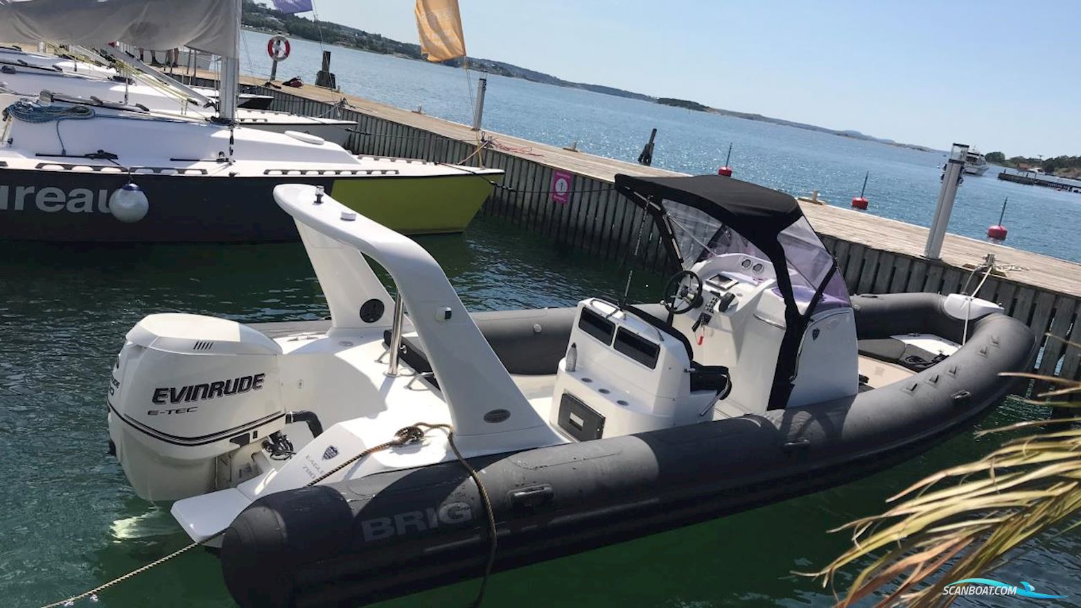 Brig Eagle 780 Inflatable / Rib 2013, with Evinrude E-Tec 300 Ca 223h engine, Sweden