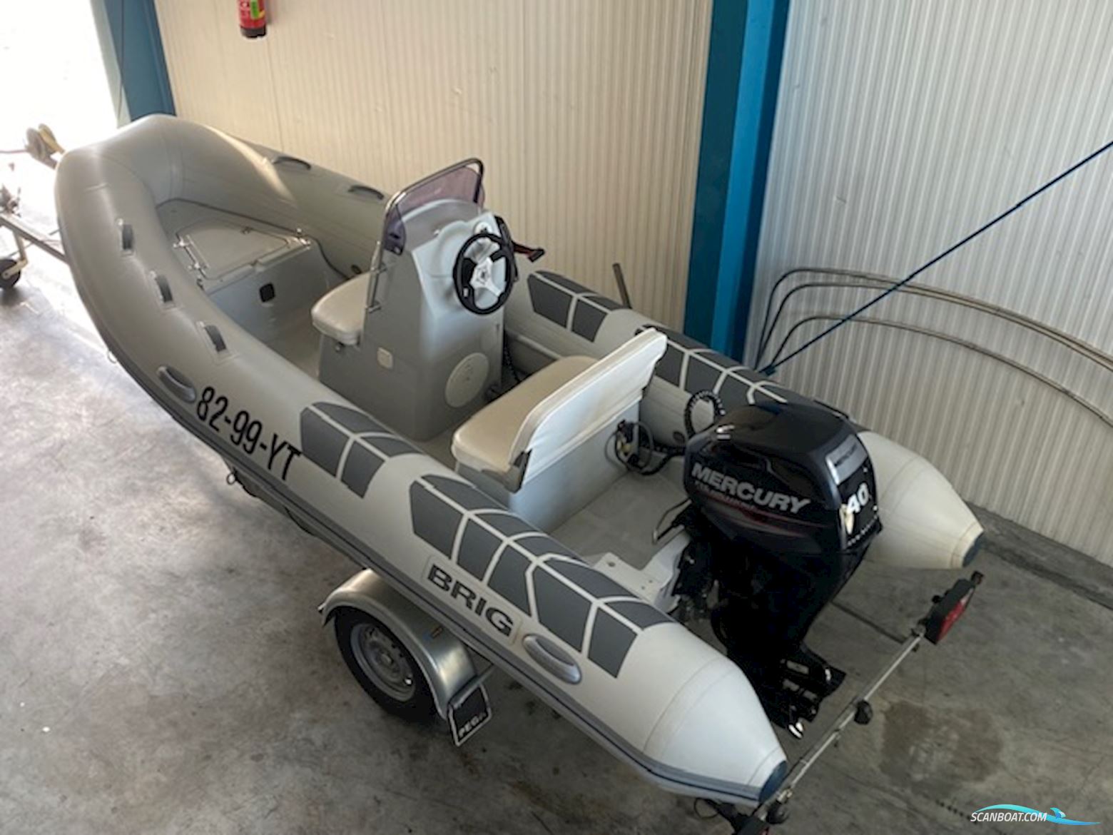 Brig F450 Inflatable / Rib 2016, with Mercury engine, The Netherlands