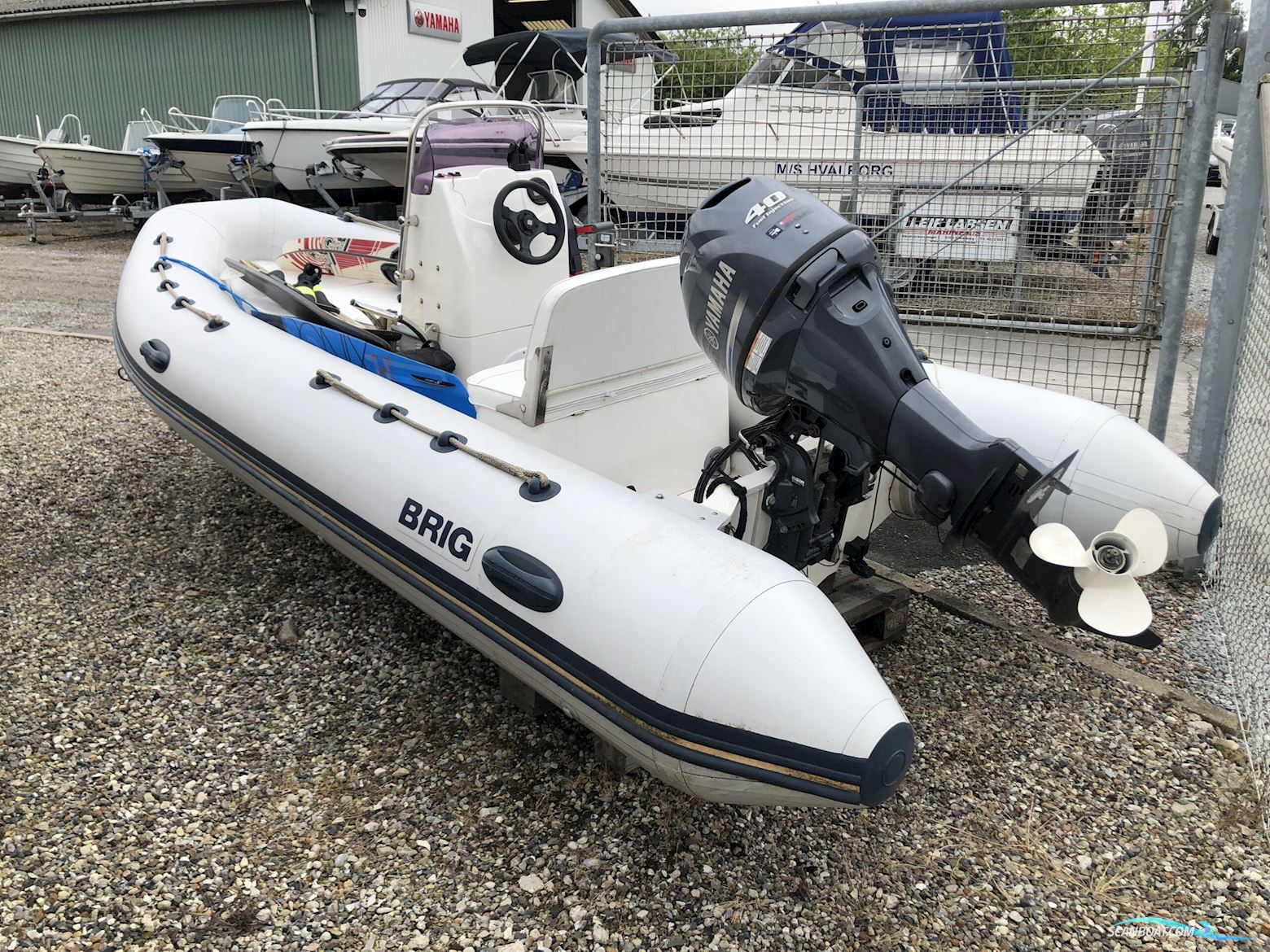Brig F450L Falcon Rider Inflatable / Rib 2011, with Yamaha F40Fetl engine, Denmark