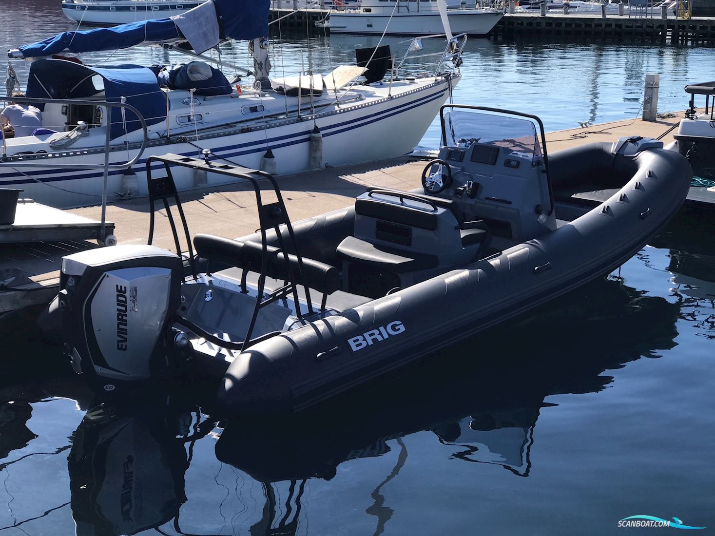 Brig Navigator 700 Inflatable / Rib 2017, with Evinrude G2 200 H.O. engine, Sweden