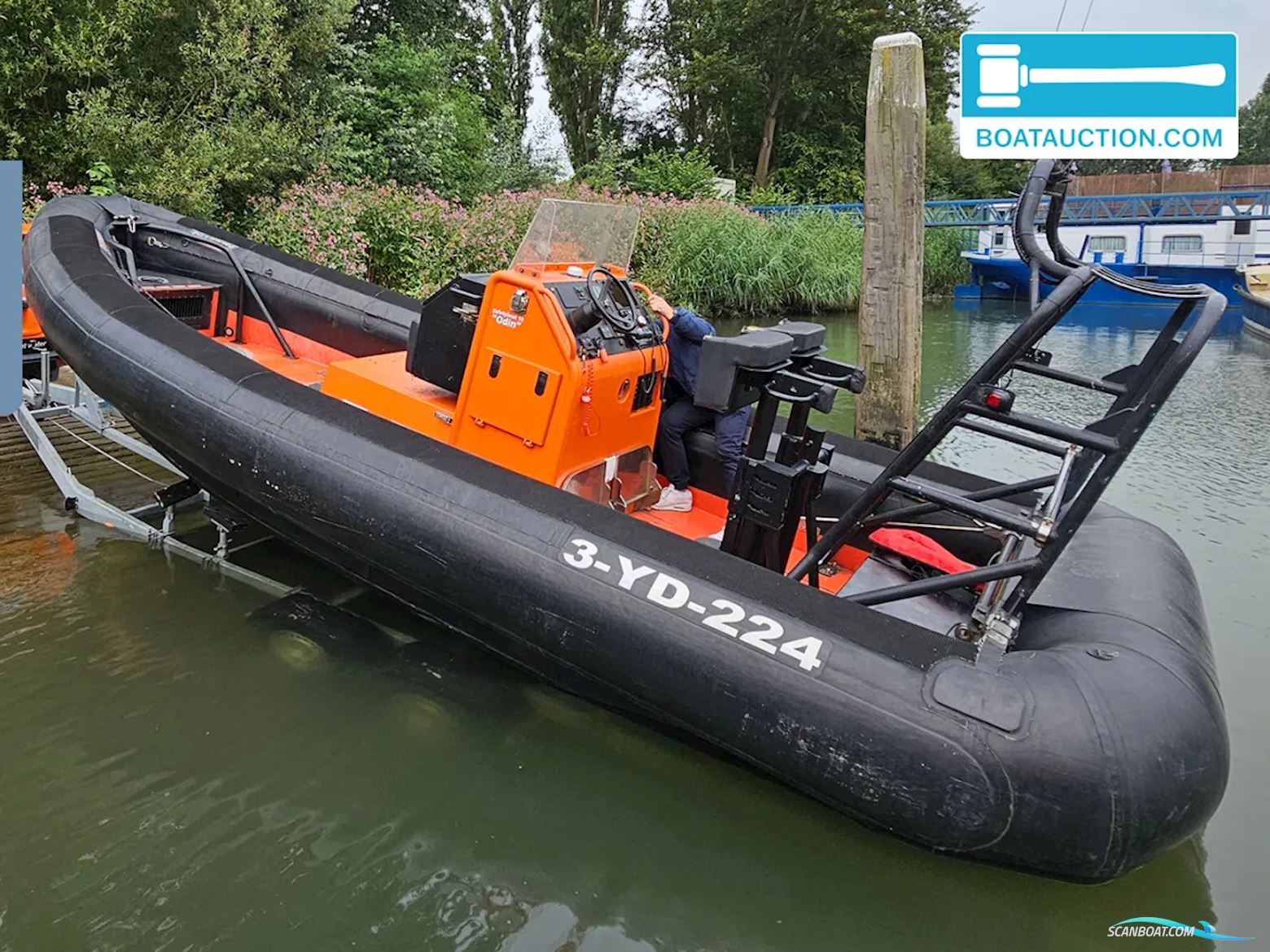 Duarry Cormoran 730 Inflatable / Rib 2008, with Volvo Penta engine, The Netherlands