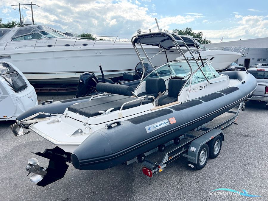 Goldfish 28 Rib Inflatable / Rib 2002, with Mercruiser 496 Mag H.O Med Slutet Kylsystem engine, Sweden