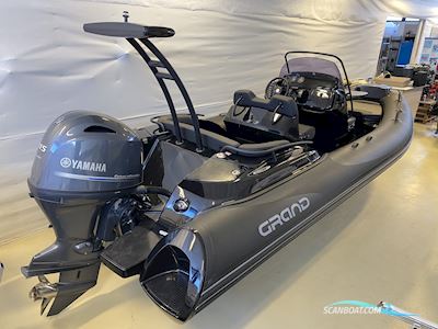 Grand G580 Goldenline Med Demomotor Yamaha F115 Inflatable / Rib 2025, with Yamaha engine, Denmark