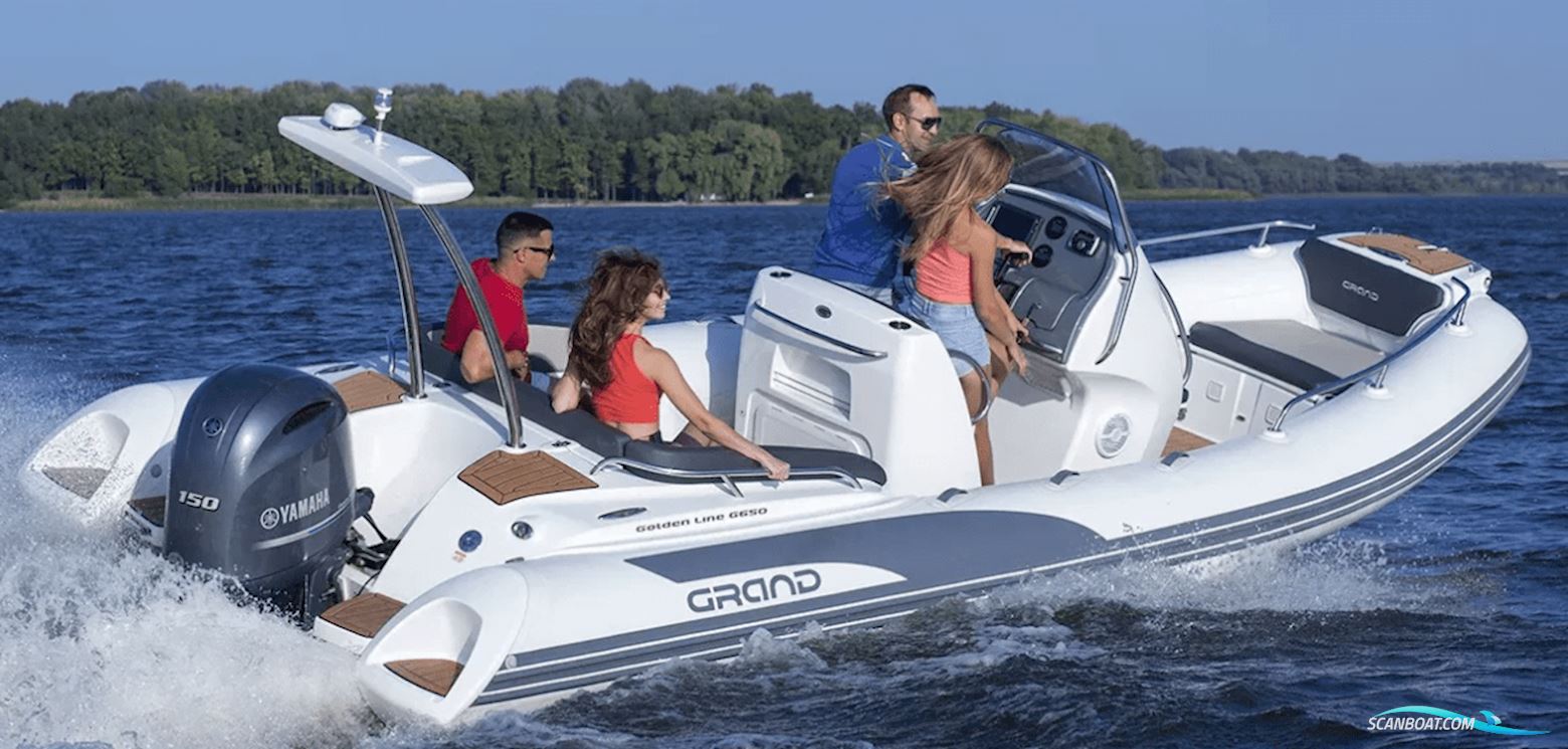 Grand G650L Inflatable / Rib 2023, with Ingen Motor engine, Denmark