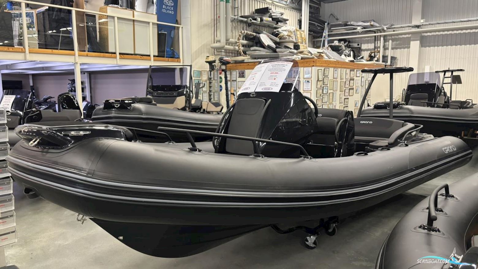 Grand Golden Line G650 Inflatable / Rib 2022, with Mercury engine, Sweden