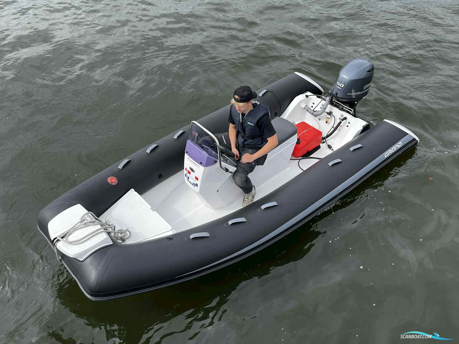 Grand S470 Sport Med 50 HK Yamaha Inflatable / Rib 2019, with Yamaha engine, Denmark