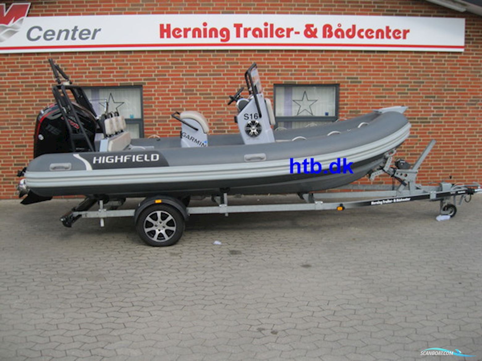 Highfield 500 Deluxe Inflatable / Rib 2017, with Mercury engine, Denmark