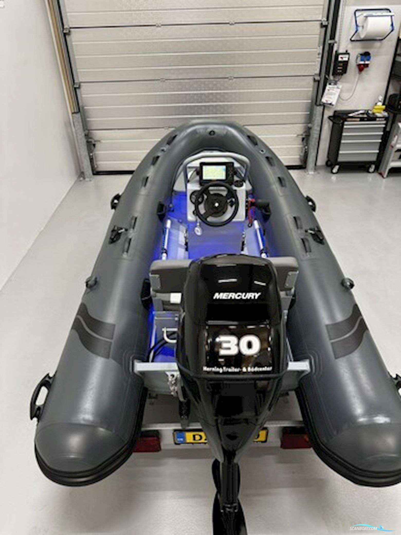 Highfield CL360Blt m/Mercury F30 hk og Variant Trailer