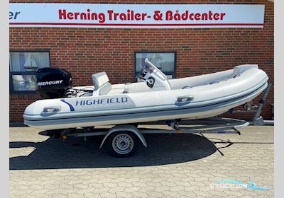 Highfield DL420 m/Mercury F60 hk Efi 4-Takt og Variant Trailer Inflatable / Rib 2018, with Mercury engine, Denmark