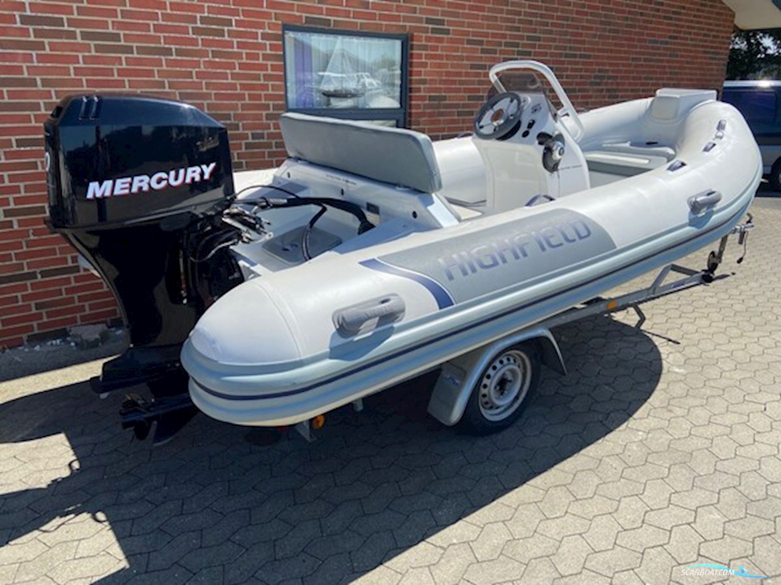 Highfield DL420 m/Mercury F60 hk Efi 4-Takt og Variant Trailer