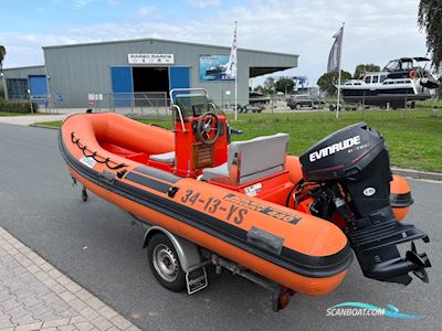Joker Coaster 440 Inflatable / Rib 1999, with Evinrude engine, The Netherlands