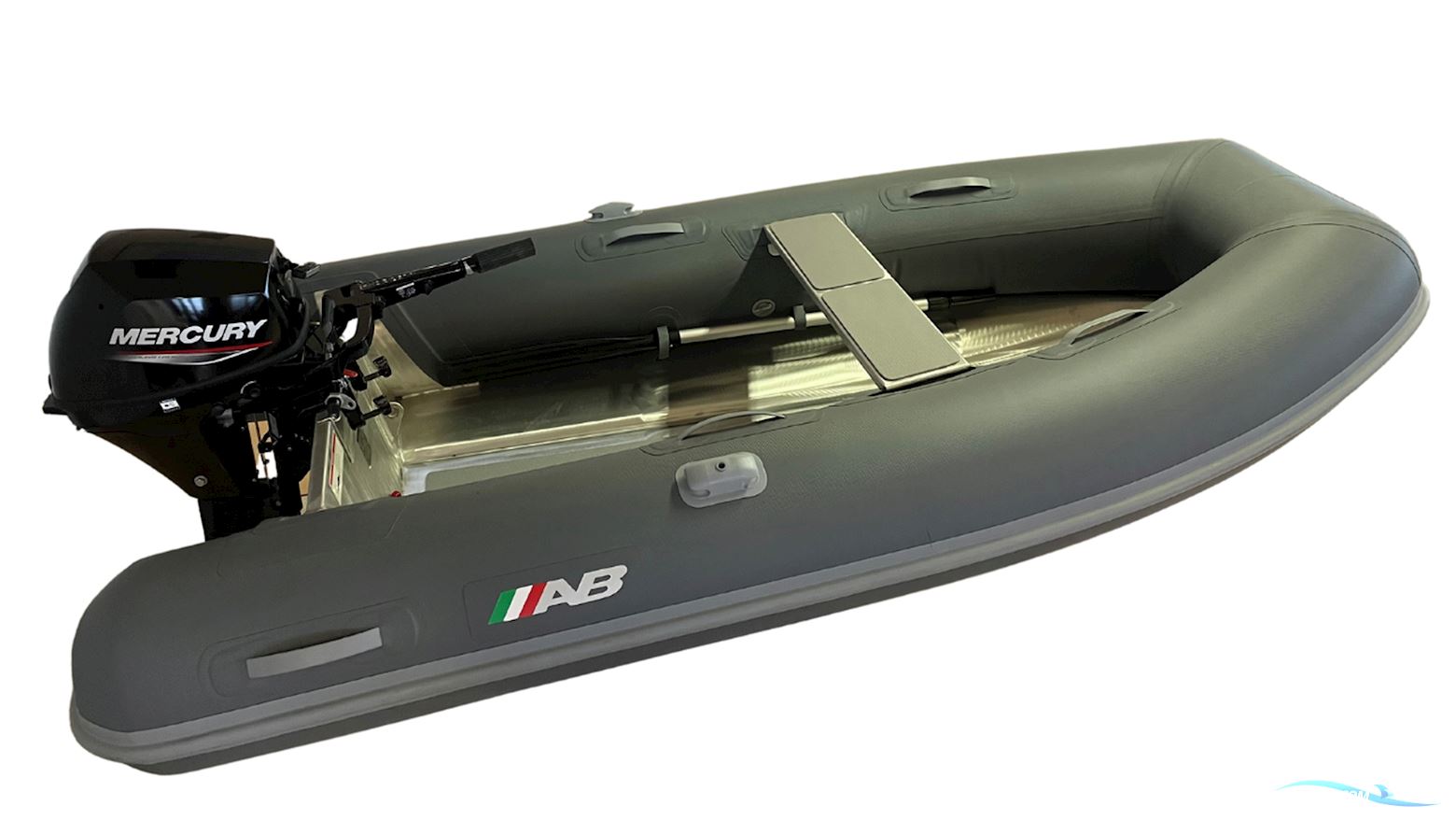 Lammina 9 UL - Grey Carbon Hypalon 9.9 Hk Mercury Inflatable / Rib 2023, with Mercury engine, Denmark