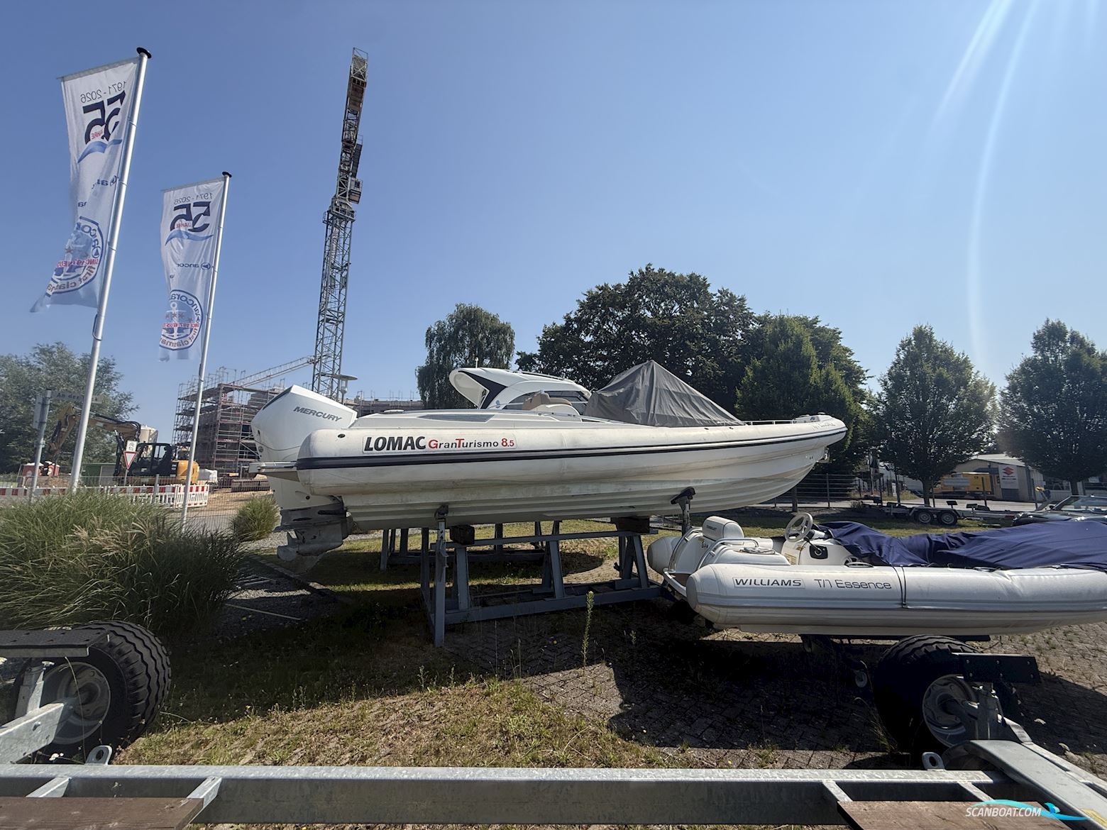 Lomac GT 8.5 Inflatable / Rib 2019, with Mercury F 200 engine, Germany