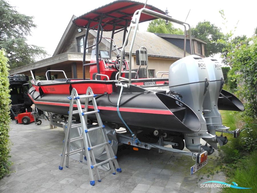 POLARCIRKEL 685 DIVING Inflatable / Rib 2014, with HONDA BF100A engine, Belgium
