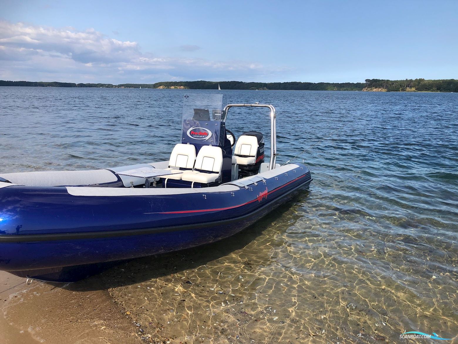 Prosafe 590 Rib Inflatable / Rib 1998, with Vmax 150 engine, Denmark