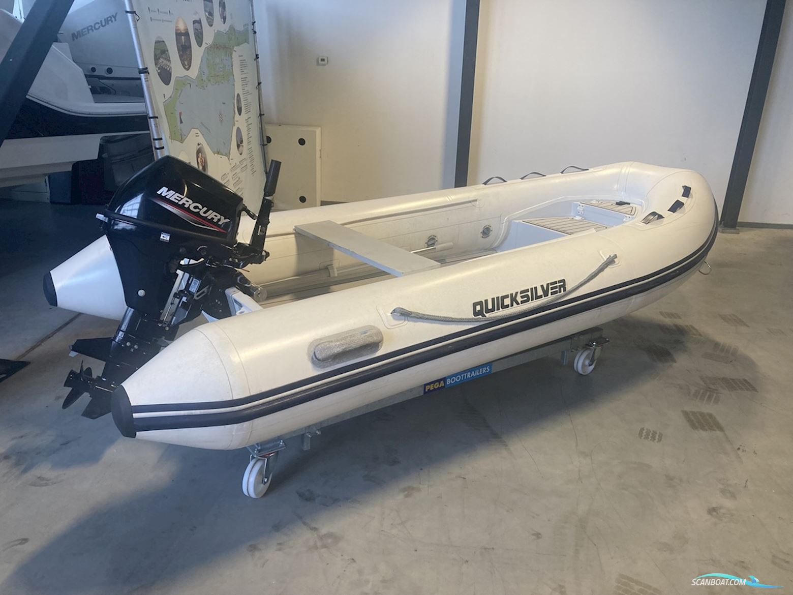 Quicksilver  350 Aluminium Hypalon Inflatable / Rib 2022, The Netherlands