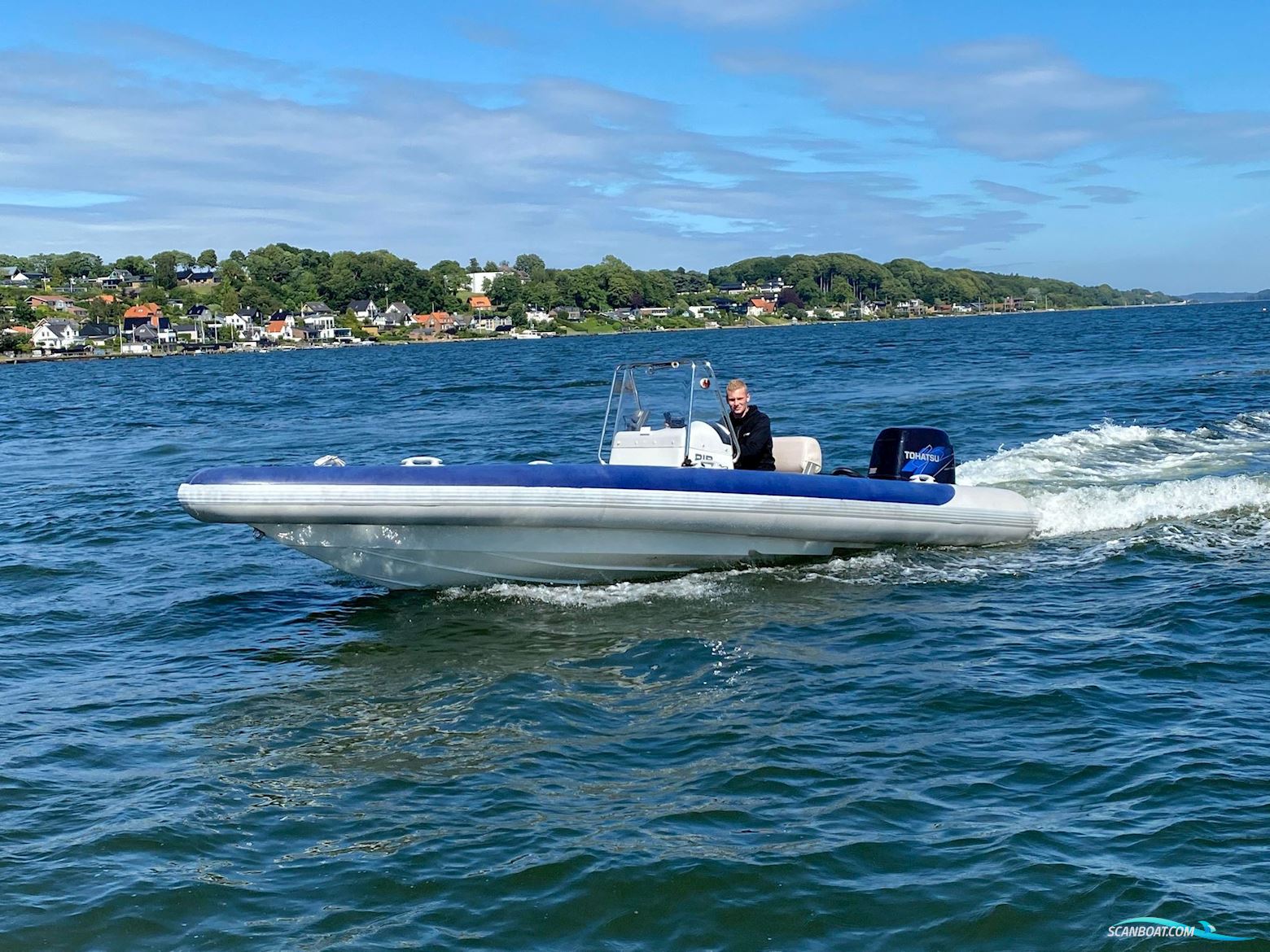 Rib 702 Med 115 hk Tohatzu Inflatable / Rib 2006, with Tohatsu engine, Denmark