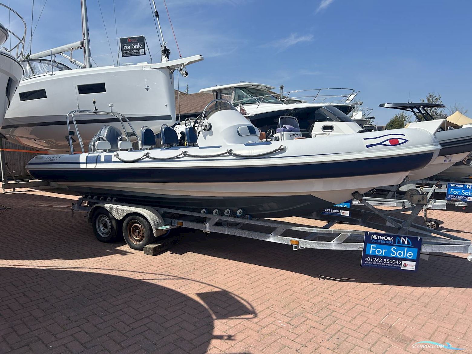 Ribeye S650 Inflatable / Rib 2011, with Yamaha FL150Aet engine, United Kingdom